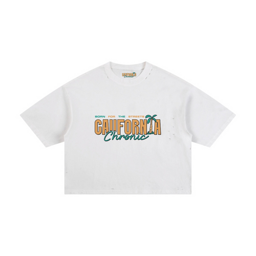 Classic Frayed Boxy Tee