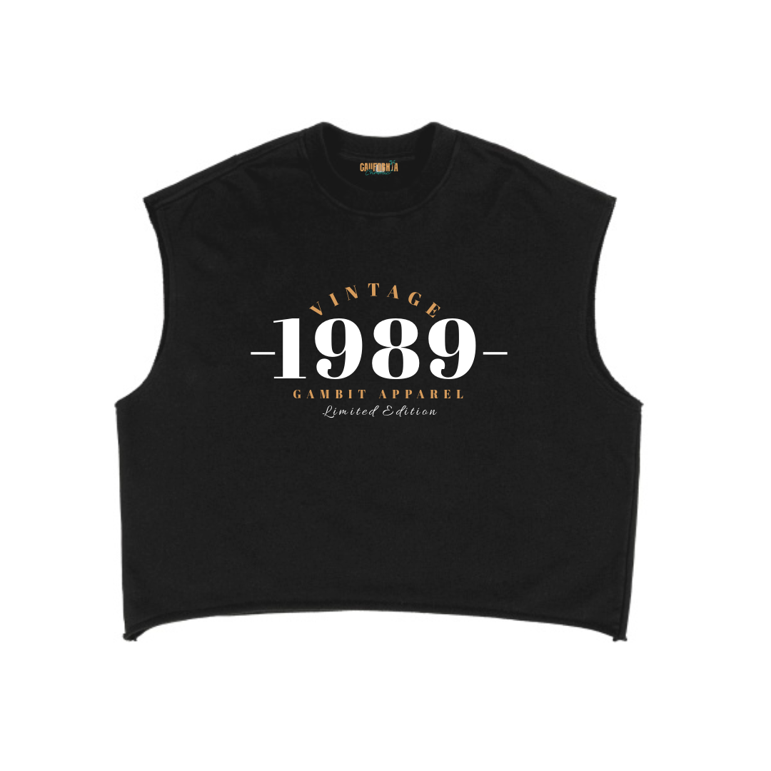 French Terry Boxy Tank Top