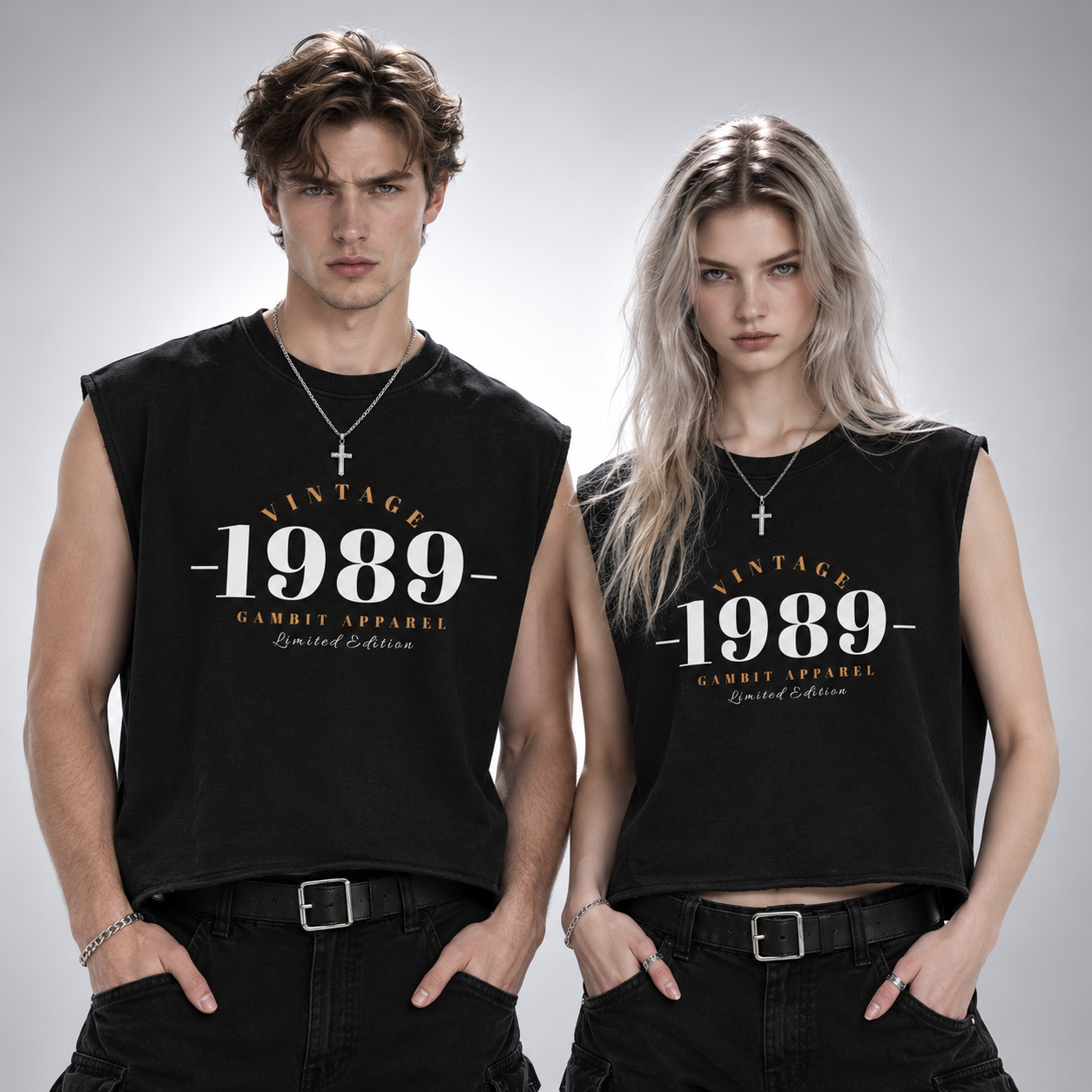 French Terry Boxy Tank Top