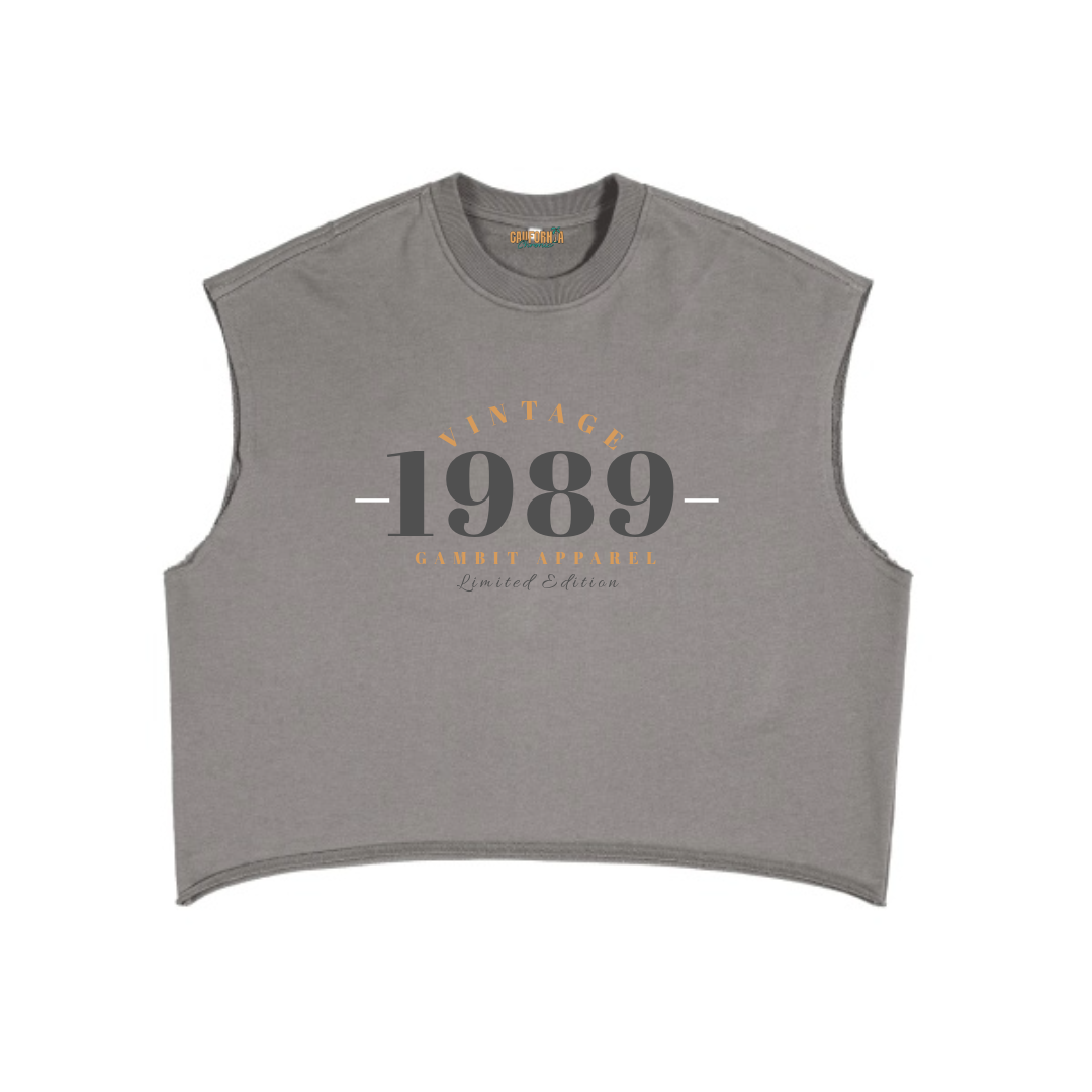 French Terry Boxy Tank Top