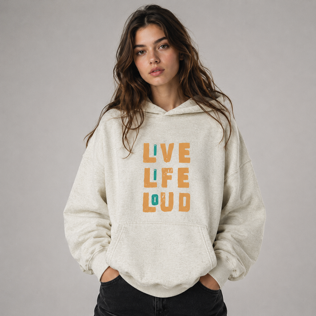 Oversize Fleeced Hoodie