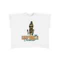 Raw Edge Boxy Non-Shrink T-Shirt
