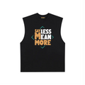 Raw Edge Cotton Tank Top