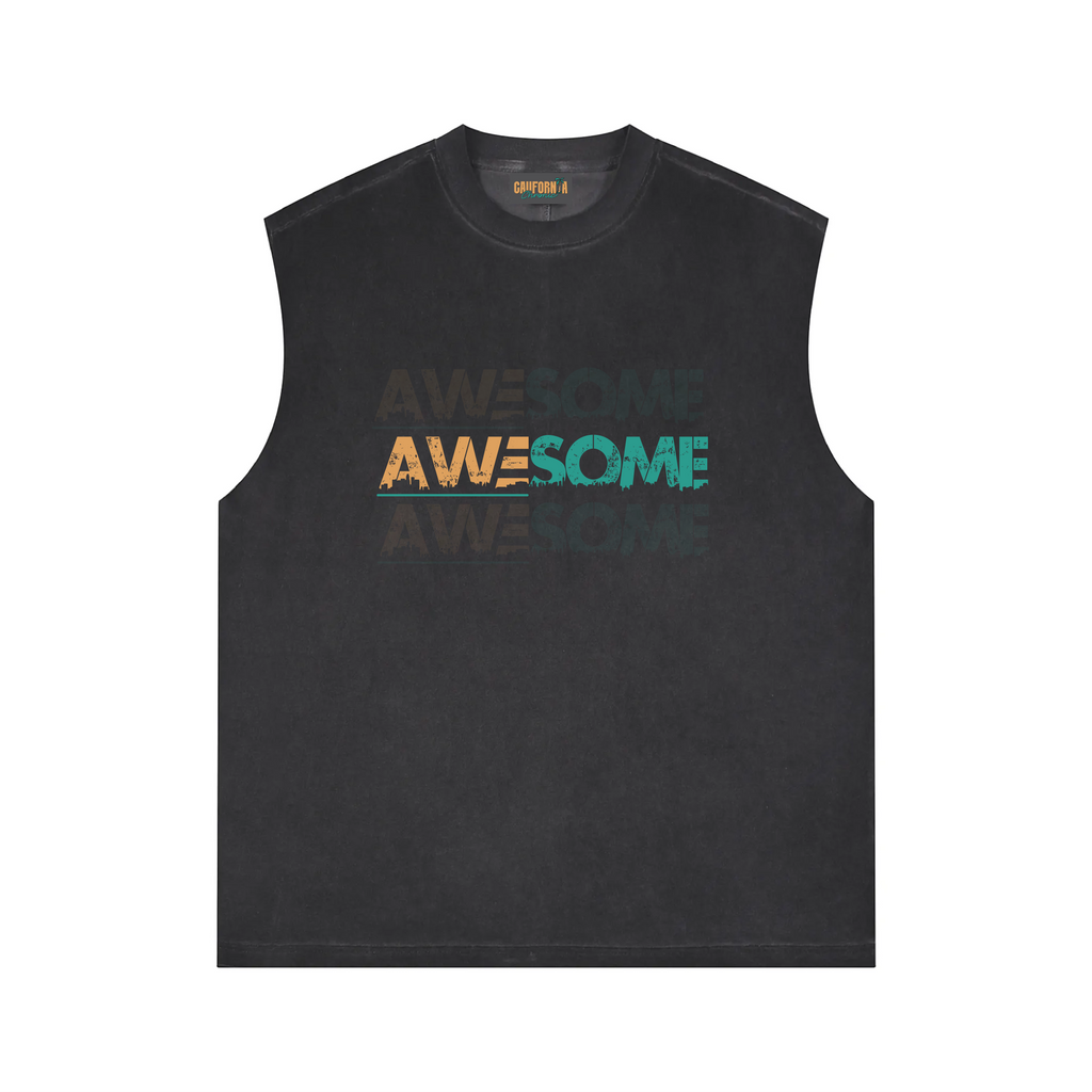 Reverse Washed Tank Top