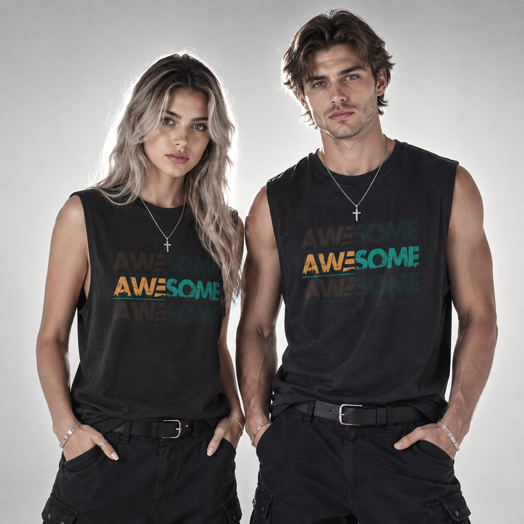 Reverse Washed Tank Top