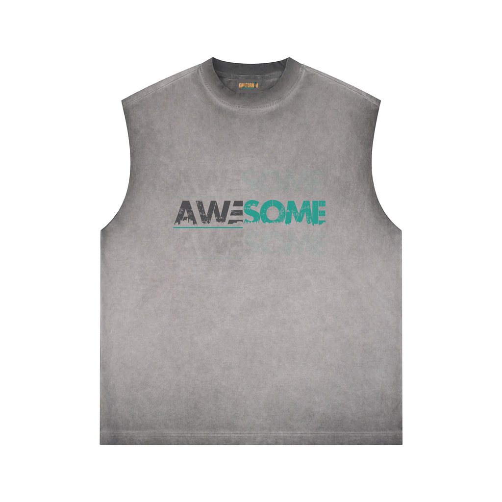 Reverse Washed Tank Top