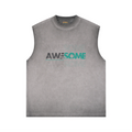 Reverse Washed Tank Top