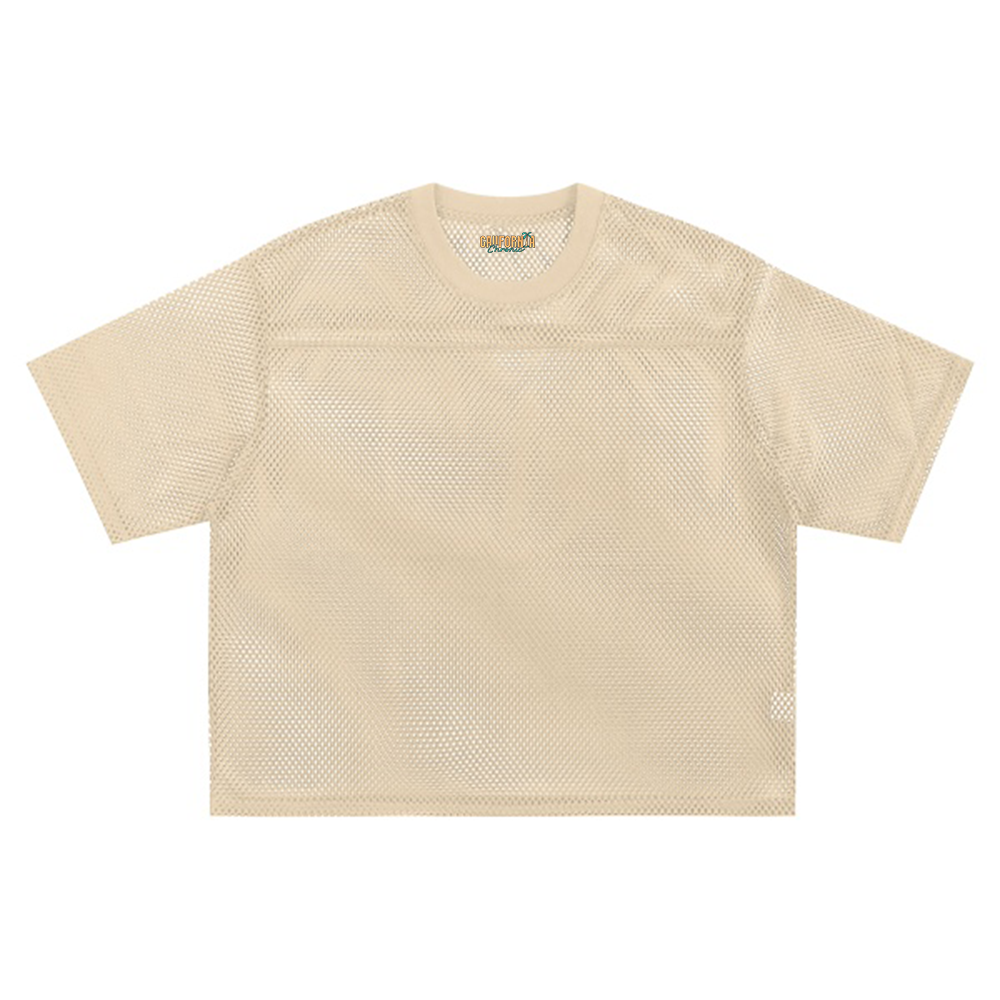 See-through Boxy Net T-Shirt