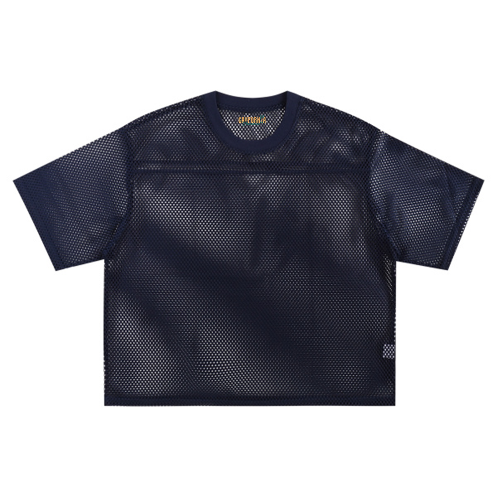 See-through Boxy Net T-Shirt