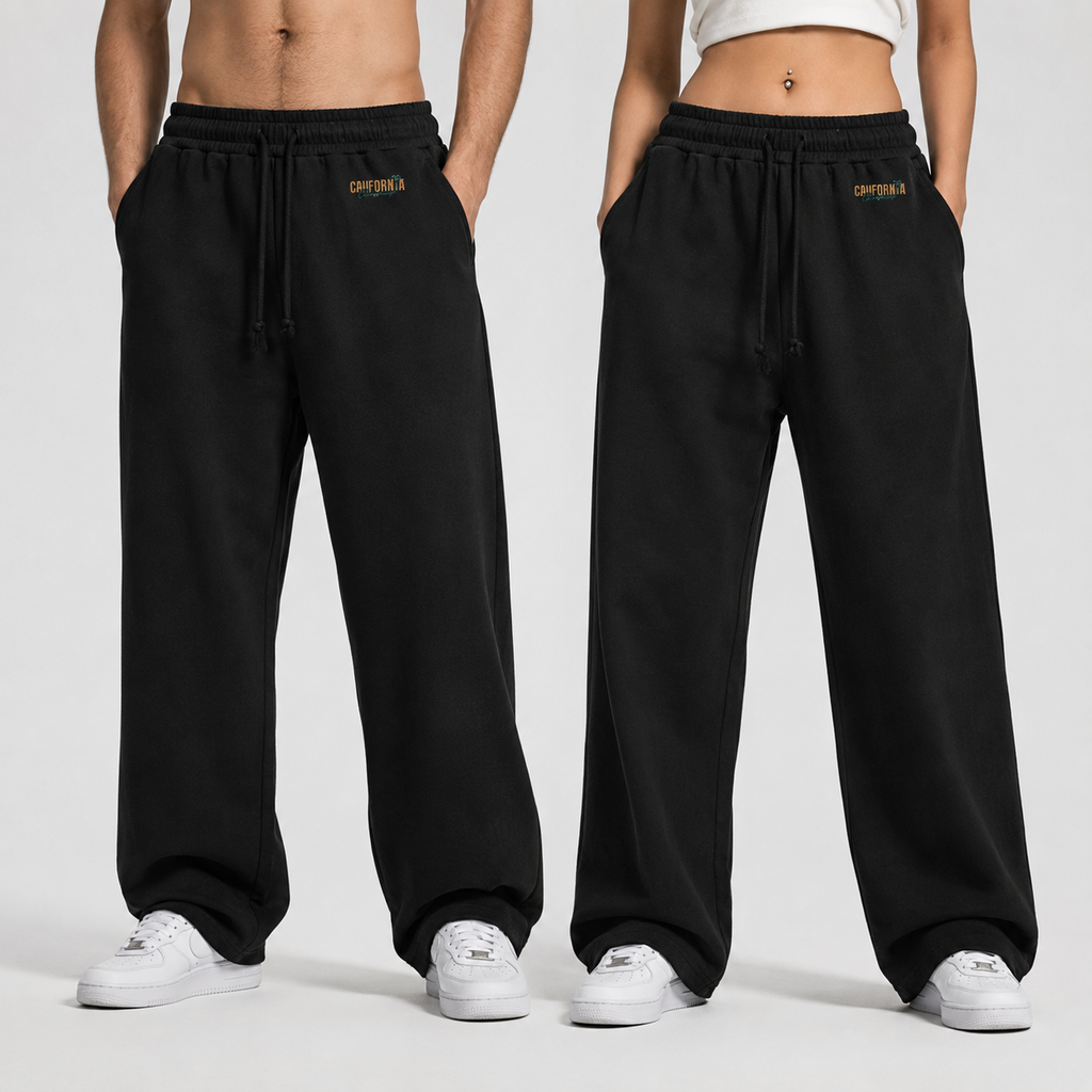 Sunfade Loose Fit Cotton Sweatpants