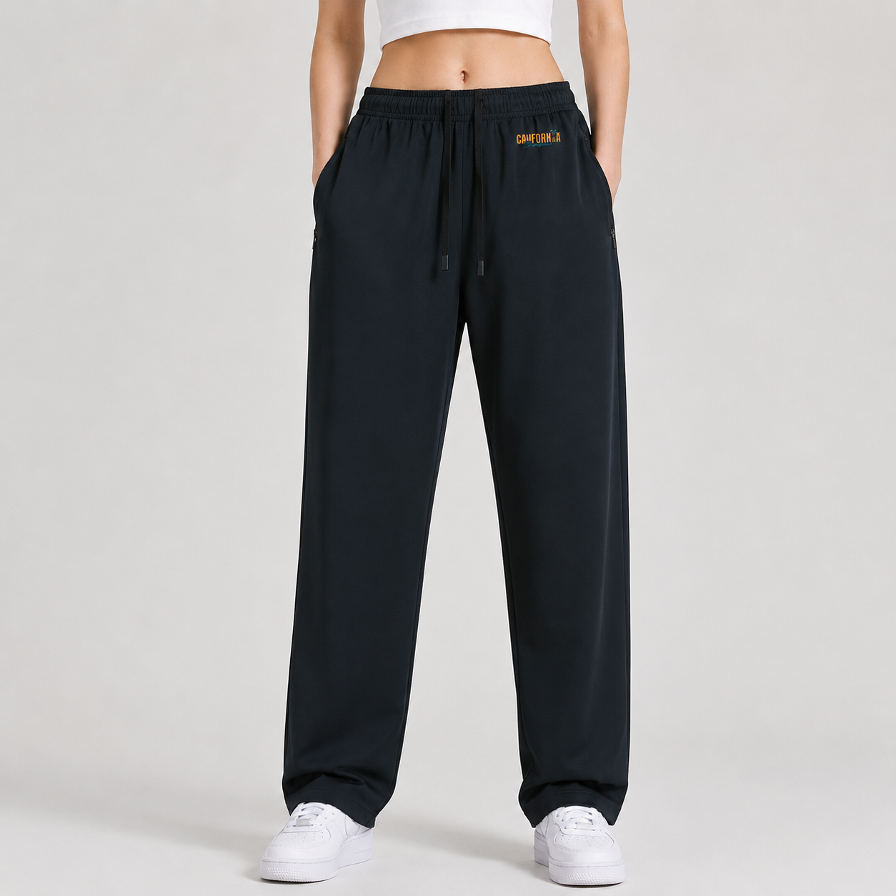 Unisex Lightweight Tapered Track Pants