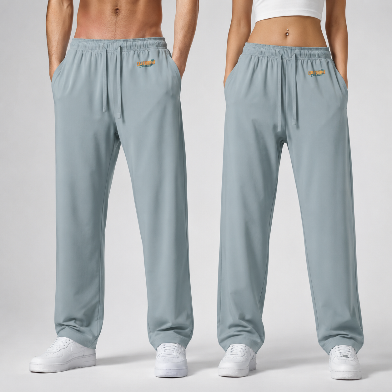 Unisex Lightweight Tapered Track Pants